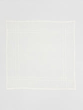 Load image into Gallery viewer, Pleated off white linen napkins — timeless, sustainable, and beautifully textured for your minimalist table setting. Their minimalist design suits neutral homes, eco-friendly interiors, and modern table decor beautifully.