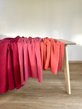Load image into Gallery viewer, Washed Linen Tablecloth with Matching Napkins Set