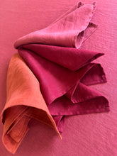 Load image into Gallery viewer, Washed Linen Tablecloth with Matching Napkins Set