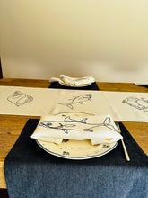 Load image into Gallery viewer, linen tablecloth embroidered
