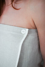Load image into Gallery viewer, Small waffle linen wrap towel, 2 colors available