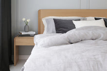 Load image into Gallery viewer, gray linen bedding linenterritory