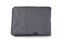 Load image into Gallery viewer, Linen Box Quilt, Salt&Pepper
