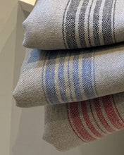 Ielādēt attēlu galerijas skatītājā, A heavyweight linen towel in Natural color with stripes is absorbent and dries quickly and with two loops for easy hanging.
Linen is naturally antimicrobial and allows for easy airflow ensuring your towels dry quicker and stay free of mildew, germs or unpleasant odors.
Classic and beautiful linen towels will suit any bathroom. That large linen towel is great for wrapping it after a bath, shower or enjoying a sauna. The linen towel is big enough to be used on the seashore - by laying it in the warm sand an