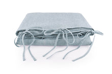Load image into Gallery viewer, linen duvet cover small ties
