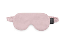 Load image into Gallery viewer, linen sleep mask rose