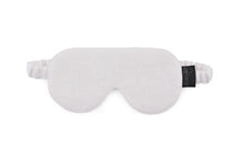 Load image into Gallery viewer, linen sleep mask white