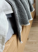 Load image into Gallery viewer, Puffy waffle linen blanket