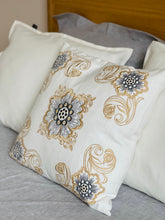 Load image into Gallery viewer, embroidered linen pillow cover Linenterritory