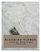 Load image into Gallery viewer, Blooming Flower – Step-by-Step Sewing Video Tutorial
