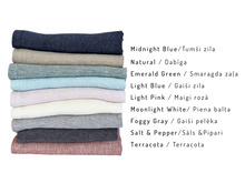 Load image into Gallery viewer, Linen Pillowcase Skinny Ties, 9 colors available
