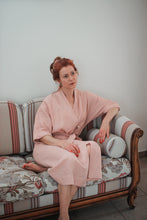 Load image into Gallery viewer, linen kimono robe

