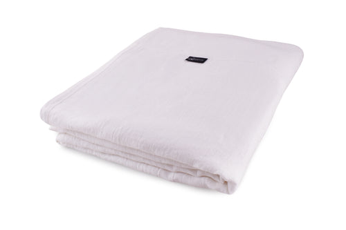 flat sheet white linen sheet linenterritory